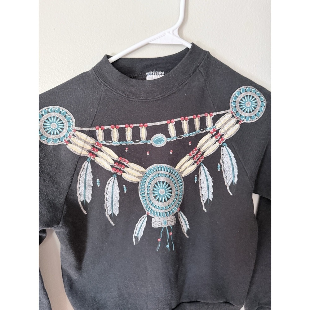 Vintage Dream Catchers Streetwear Style Sweatshirt Native American Aztec Youth - Picture 2 of 6